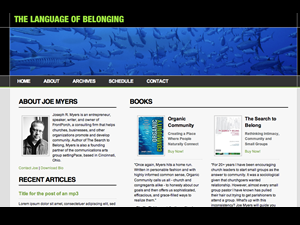 Language of Belonging - Joe Myers’ website